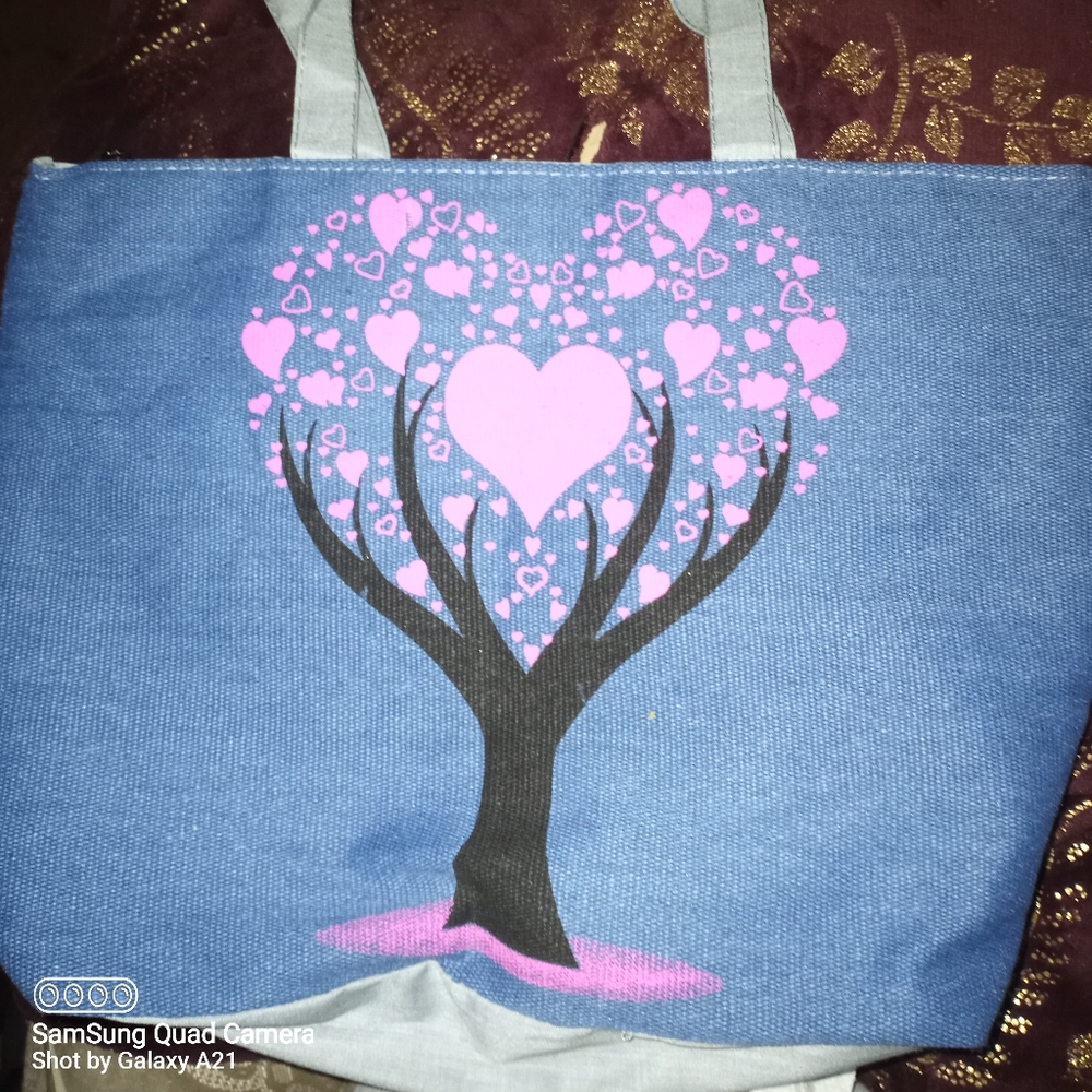 Pretty tote bag
